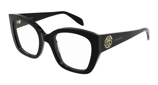 Oculos de Grau Alexander McQueen AM0379O -  Preto