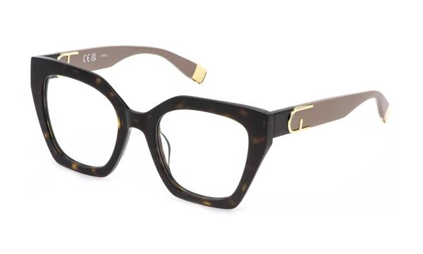 Óculos de Grau Furla VFU824V -  Tartaruga