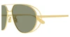 Óculos de Sol Bottega Veneta BV1344S -  Dourado