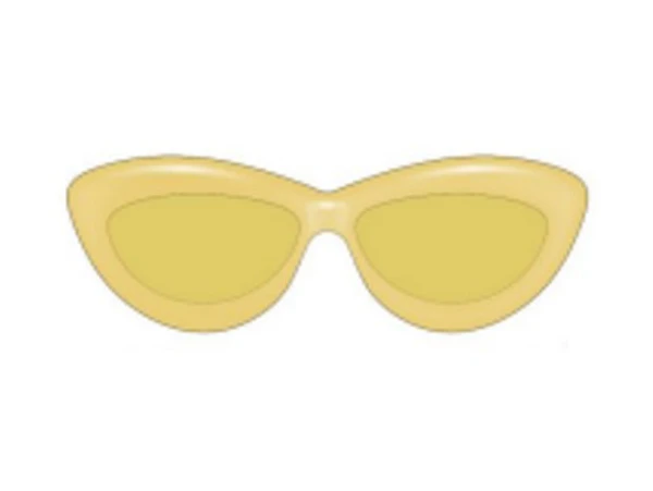 Óculos de Sol Loewe LW40096I -  Amarelo