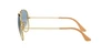 Oculos de Sol Ray Ban RB3025L Aviator -  Dourado