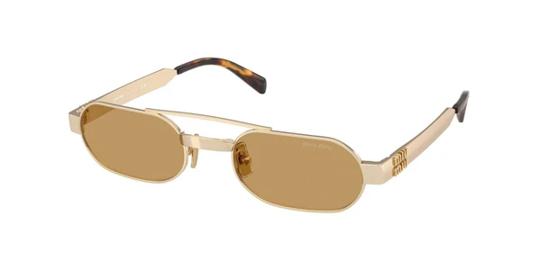 Oculos de sol Miu Miu MUB52S -  Ouro palido