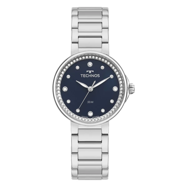 Relogio Technos Feminino St.moritz Prata - 2035NCK/1A