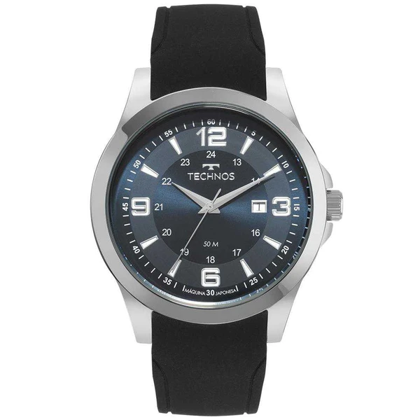 Relogio Technos Masculino Racer Basico Prata - 2115UCZ/2A