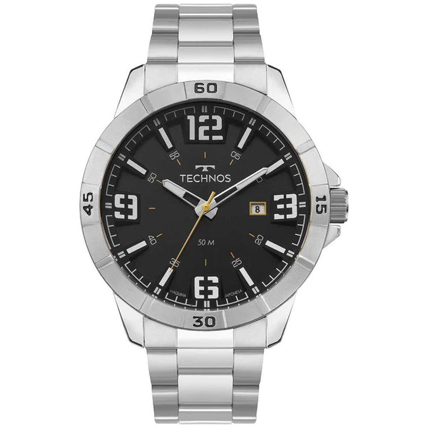 Relogio Technos Masculino Racer Premium Prata - 2115UAK/1Y
