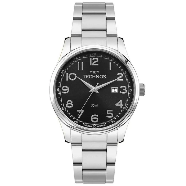 Relogio Technos Masculino Steel Prata - 2115UCH/1P