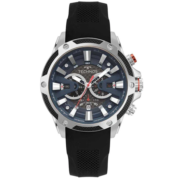 Relogio Technos Masculino Ts Carbon Prata - JS25BCK/2A