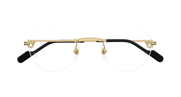 Óculos de Grau Cartier CT0514O -  Dourado