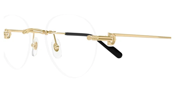 Óculos de Grau Cartier CT0514O -  Dourado