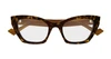 Oculos de Grau Gucci GG1334O -  Tartaruga