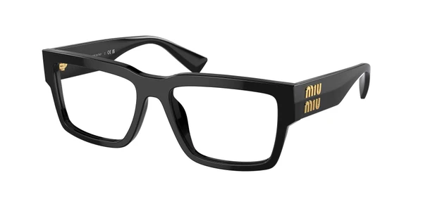 Óculos de Grau Miu Miu MU02XV -  Preto