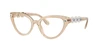 Óculos de Grau Swarovski SK2028 -  Bege