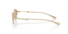 Oculos de Sol Jimmy Choo JC4033H -  Ouro palido