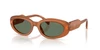 Oculos de Sol Miu Miu MUC01S -  Caramelo