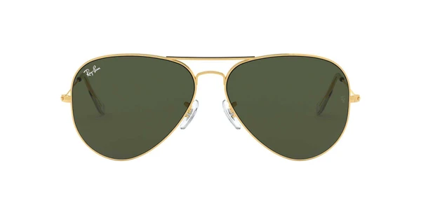 Óculos de Sol Ray Ban RB3026L Aviator Large Metal II -  Dourado