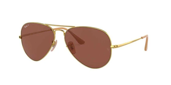 Oculos de Sol Ray Ban RB3689 -  Dourado