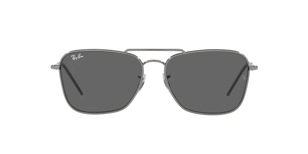 Óculos de Sol Ray Ban RBR0102S Caravan Reverse -  Chumbo