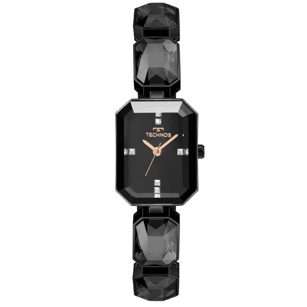 Relogio Technos Feminino Crystal Preto - 2036MTU/1P