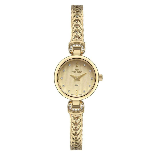 Relogio Technos Feminino Mini Joia Dourado - 5Y20LV/1D