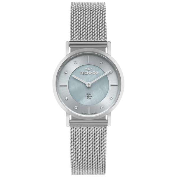 Relogio Technos Feminino Slim Prata - 2025LTW/1V