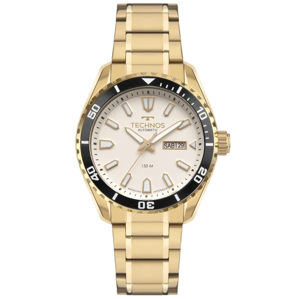 Relogio Technos Masculino Diver Dourado - 8205PG/1X