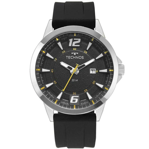 Relogio Technos Masculino Racer Basico Prata - 2117LDP/2P