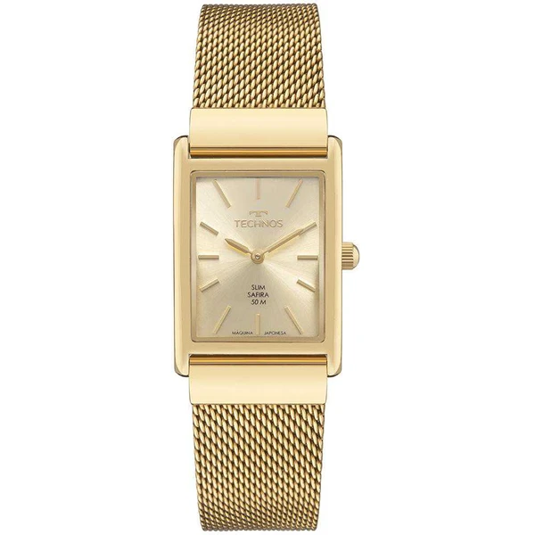 Relogio Technos Masculino Slim Dourado - GL22AP/1X