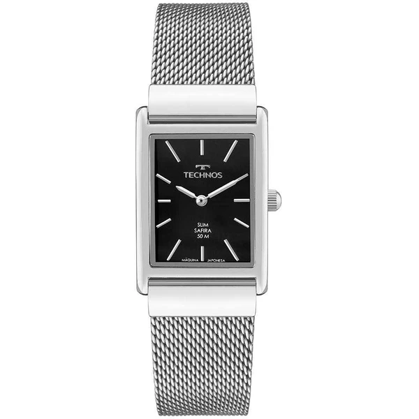 Relogio Technos Masculino Slim Prata - GL22AO/1P