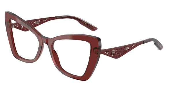 Oculos de Grau Dolce Gabbana DG3409 -  Vinho