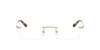 Oculos de Grau Emporio Armani EA1195TD -  Ouro palido