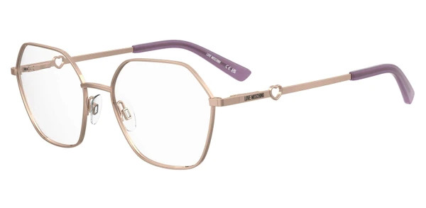 Óculos de Grau Love Moschino MOL650 -  Ouro rosado