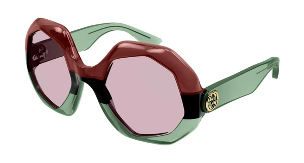 Óculos de Sol Gucci GG1242S -  Vermelho
