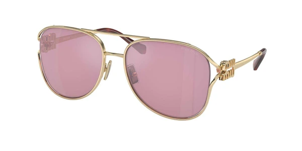 Oculos de Sol Miu Miu MU52ZS -  Dourado