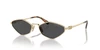 Oculos de Sol Miu Miu MU56ZS -  Dourado