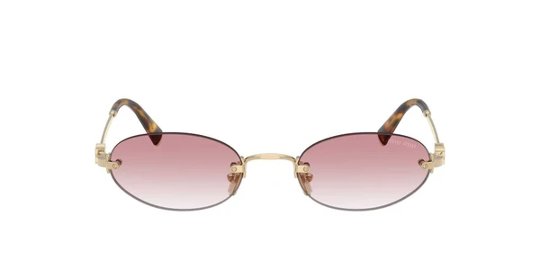 Óculos de Sol Miu Miu MUA54S -  Dourado
