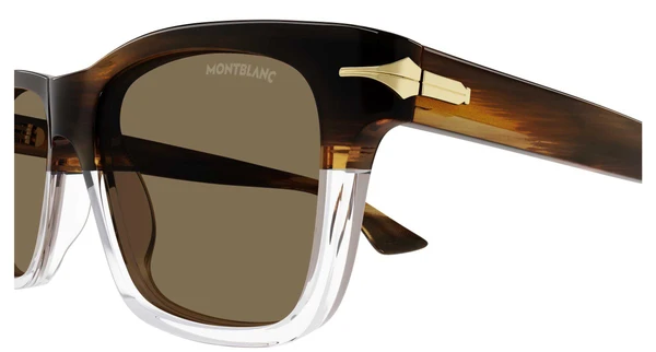 Oculos de Sol Mont Blanc MB0263S -  Castanho