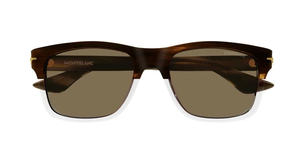Oculos de Sol Mont Blanc MB0263S -  Castanho
