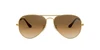 Oculos de Sol Ray Ban RB3025L Aviator -  Dourado