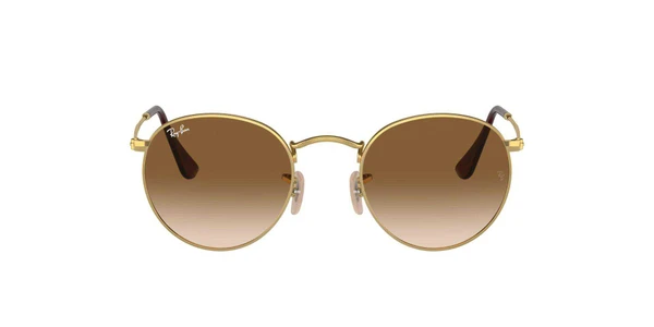 Óculos de Sol Ray Ban RB3447 Round Metal -  Dourado