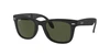 Óculos de Sol Ray Ban RB4105 Folding Wayfarer -  Preto