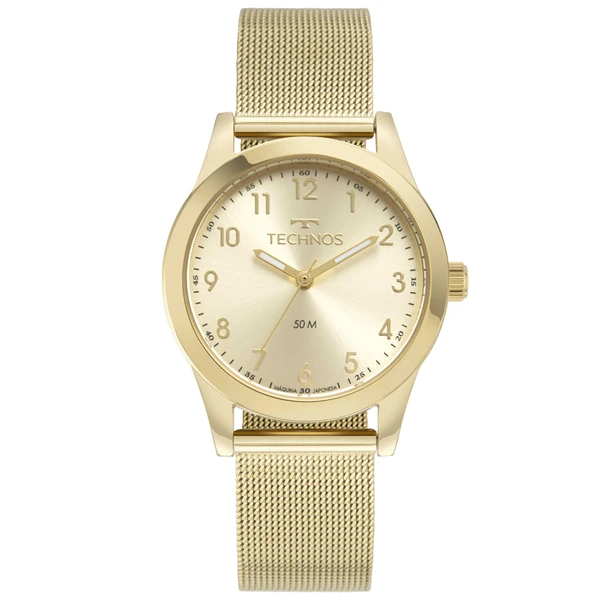 Relogio Technos Feminino Boutique Dourado - 2035MUS/1X