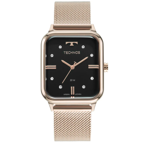 Relogio Technos Feminino Style Dourado - 2039CQ/1P