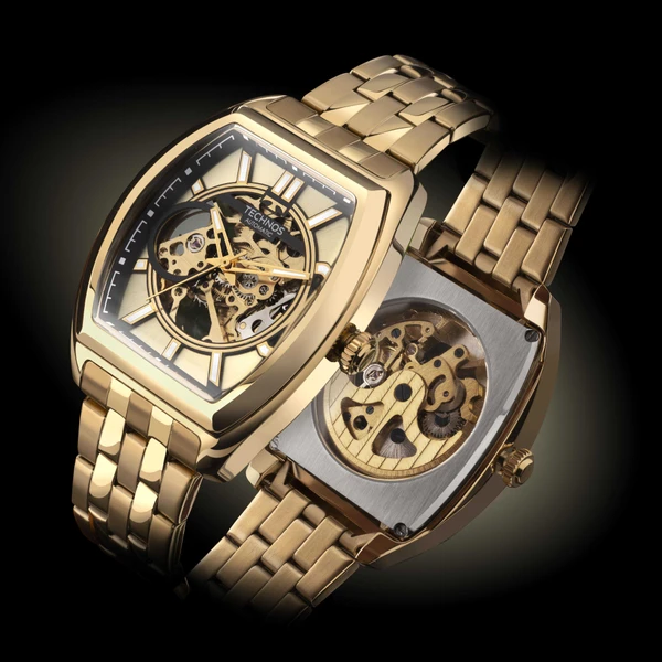 Relogio Technos Masculino Automatico Dourado - G3265AC/1D