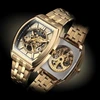 Relogio Technos Masculino Automatico Dourado - G3265AC/1D