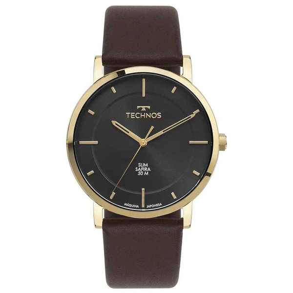 Relogio Technos Masculino Slim Dourado - GL32AZ/0P