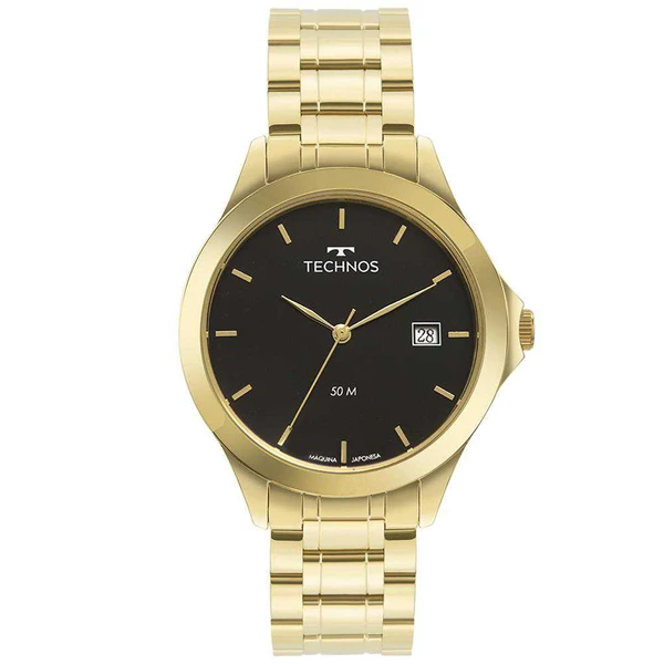 Relogio Technos Masculino Steel Dourado - 1S13BWTDY/4P