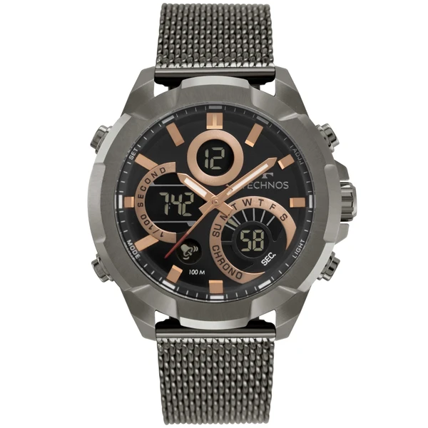 Relogio Technos Masculino Ts Digitech Grafite - W23721AAB/1P