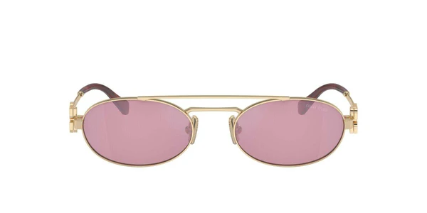 Óculos de Sol Miu Miu MU54ZS -  Dourado