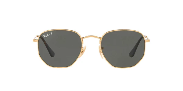 Oculos de Sol Ray Ban RB3548NL Hexagonal -  Dourado