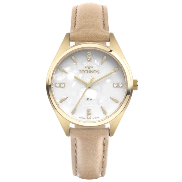 Relogio Technos Feminino Boutique Dourado - 2036MSB/0B